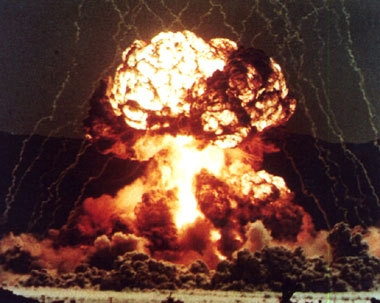 The hillbillies successfully completed their first test detonation Monday in the Tennessee desert.